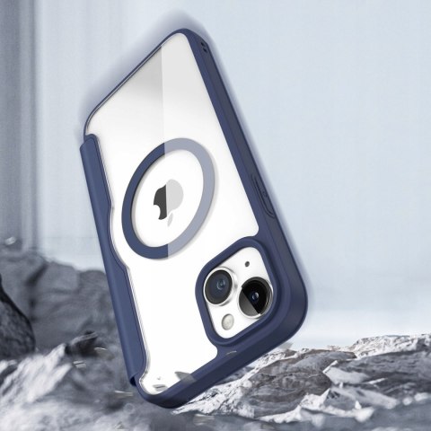 Etui z klapką Dux Ducis do Apple iPhone 15 Plus niebieski