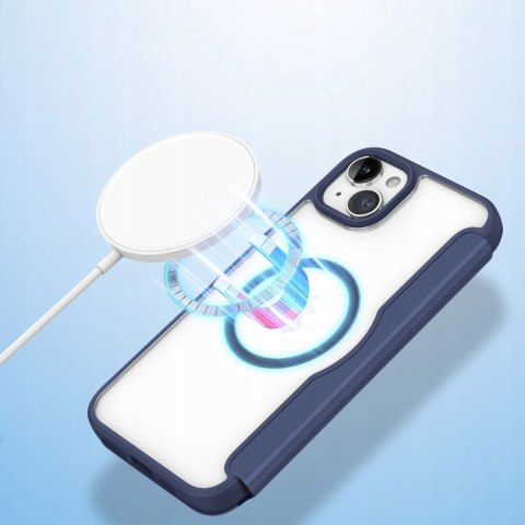 Etui z klapką Dux Ducis do Apple iPhone 15 Plus niebieski