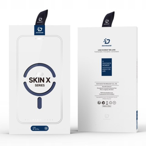 Etui z klapką Dux Ducis do Apple iPhone 15 Plus niebieski