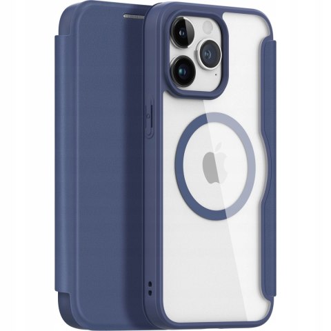 Etui z klapką Dux Ducis do Apple iPhone 15 Pro Max niebieski