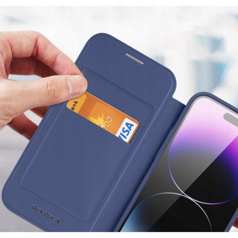 Etui z klapką Dux Ducis do Apple iPhone 15 Pro Max niebieski