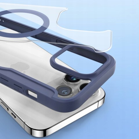 Etui z klapką Dux Ducis do Apple iPhone 15 Pro Max niebieski