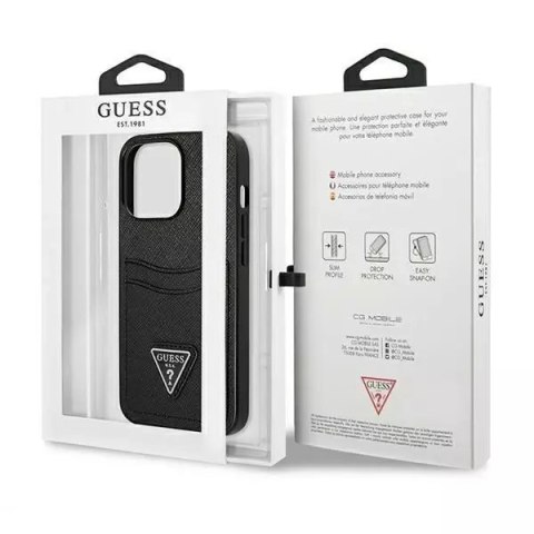 Plecki Guess do Apple iPhone 13 Pro czarny