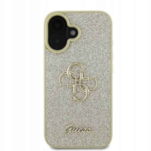 Plecki Guess do Apple iPhone 16 Plus Złoty