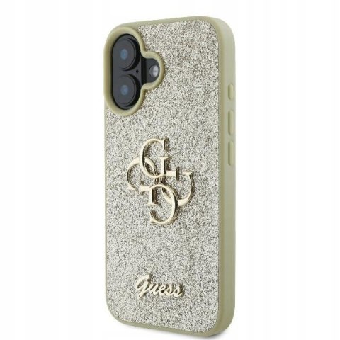 Plecki Guess do Apple iPhone 16 Plus Złoty