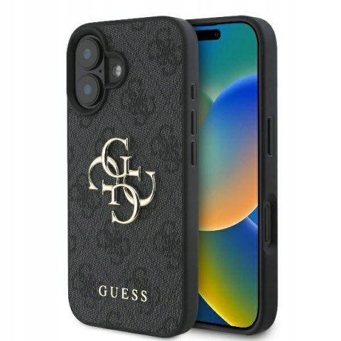 Plecki Guess do Apple iPhone 16 czarny