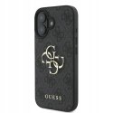 Plecki Guess do Apple iPhone 16 czarny
