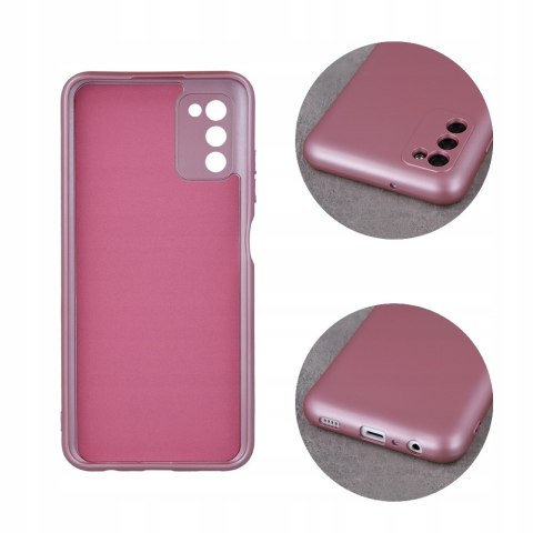 Plecki Metallic do Xiaomi Redmi Note 12 5G (GLOBAL) Poco X5 różowy