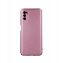 Plecki Metallic do Xiaomi Redmi Note 12 5G (GLOBAL) Poco X5 różowy