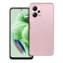 Plecki Metallic do Xiaomi Redmi Note 12 5G (GLOBAL) Poco X5 różowy