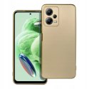 Plecki Metallic do Xiaomi Redmi Note 12 5G (GLOBAL) Poco X5 złoty