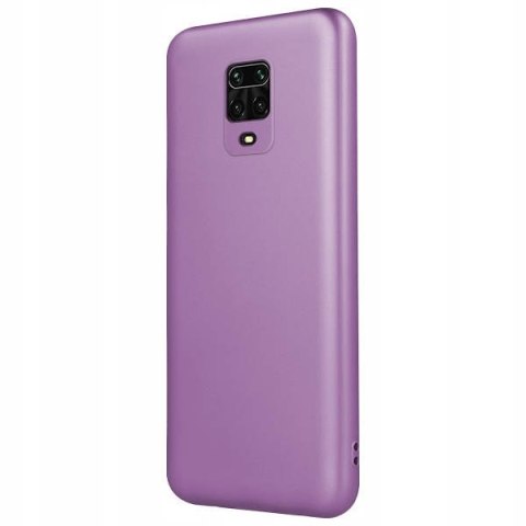 Plecki Metallic Xiaomi Redmi Note 9 Pro Max/Redmi Note 9s/9 Pro fioletowy