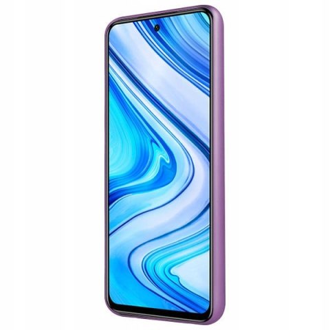 Plecki Metallic Xiaomi Redmi Note 9 Pro Max/Redmi Note 9s/9 Pro fioletowy