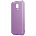 Plecki Metallic Xiaomi Redmi Note 9 Pro Max/Redmi Note 9s/9 Pro fioletowy