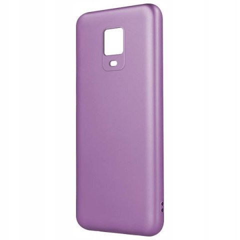 Plecki Metallic Xiaomi Redmi Note 9 Pro Max/Redmi Note 9s/9 Pro fioletowy