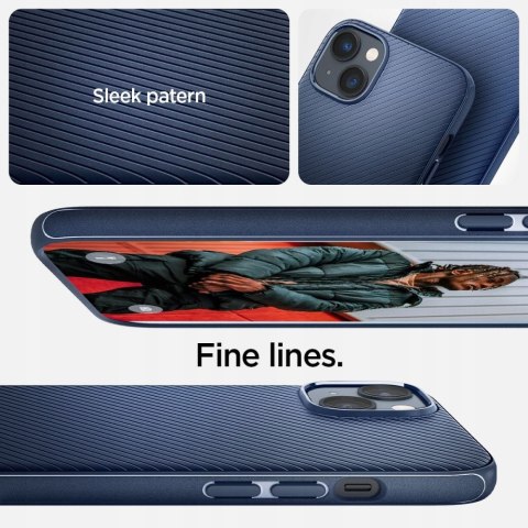 Plecki Spigen do Apple iPhone 14 Plus niebieski