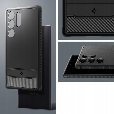 Plecki Spigen do Samsung Galaxy S24 Ultra czarny