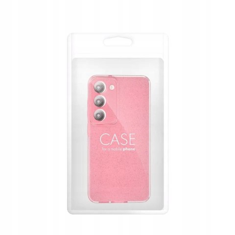 Etui / Futerał CLEAR CASE BLINK do XIAOMI Redmi NOTE 14 Pro 5G - różowy