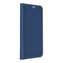 Etui z klapką Luna Book Carbon do Xiaomi 12 Lite niebieski