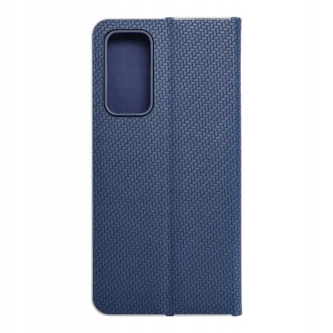 Etui z klapką Luna Book Carbon do Xiaomi 12 Lite niebieski