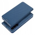 Etui z klapką Luna Book Carbon do Xiaomi Redmi Note 14 5G niebieski