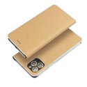 Etui z klapką Luna Book do Xiaomi Mi 11 złoty