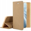 Etui z klapką Luna Book do Xiaomi Mi 11 złoty