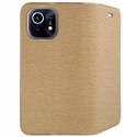 Etui z klapką Luna Book do Xiaomi Mi 11 złoty