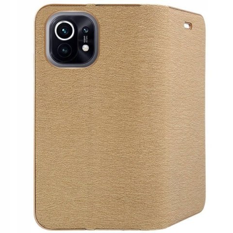 Etui z klapką Luna Book do Xiaomi Mi 11 złoty