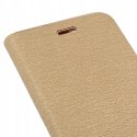 Etui z klapką Luna Book do Xiaomi Mi 11 złoty