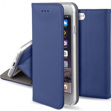 Etui z klapką Partner Tele do Xiaomi Redmi Note 9T niebieski