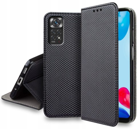 Etui z klapką Smart Case do Xiaomi Redmi Note 11, Redmi Note 11S czarny
