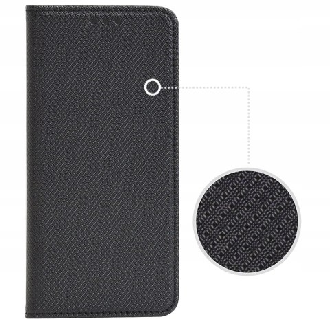 Etui z klapką Smart Case do Xiaomi Redmi Note 11, Redmi Note 11S czarny