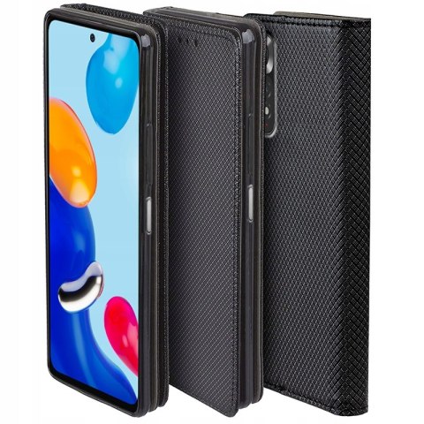 Etui z klapką Smart Case do Xiaomi Redmi Note 11, Redmi Note 11S czarny