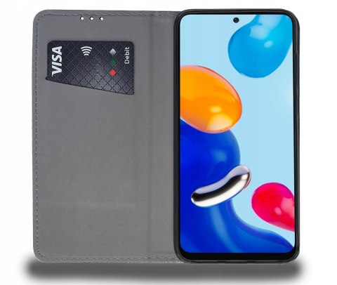 Etui z klapką Smart Case do Xiaomi Redmi Note 11, Redmi Note 11S czarny