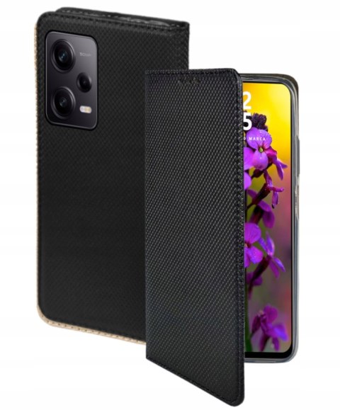 Etui z klapką Smart Case do Xiaomi Redmi Note 12 Pro plus 5G czarny