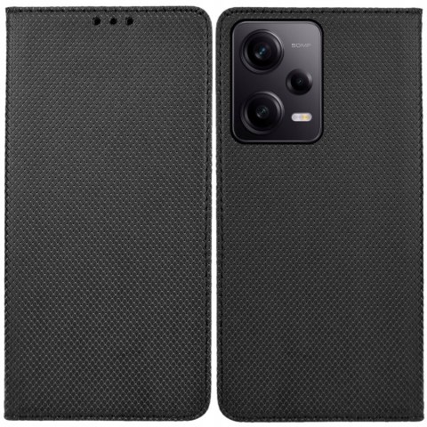 Etui z klapką Smart Case do Xiaomi Redmi Note 12 Pro plus 5G czarny