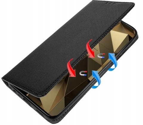 Etui z klapką Smart Case do Xiaomi Redmi Note 12 Pro plus 5G czarny