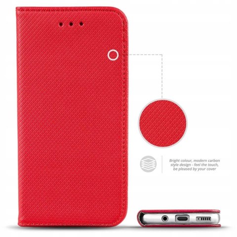 Etui z klapką SmartMagnet do Xiaomi 13 Pro czerwony