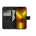 Etui z klapką Tender do Xiaomi Redmi 14C czarny