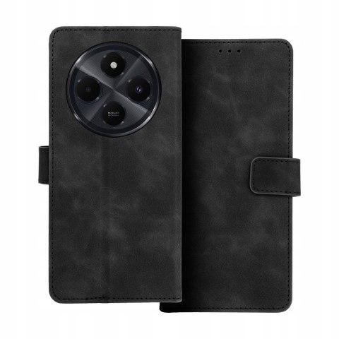 Etui z klapką Tender do Xiaomi Redmi 14C czarny