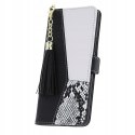 Etui zamykane z klapką Charms czarny do Xiaomi 13