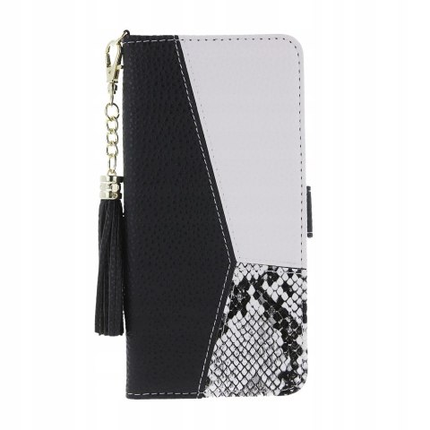 Etui zamykane z klapką Charms czarny do Xiaomi 13