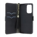 Etui zamykane z klapką Charms czarny do Xiaomi 13