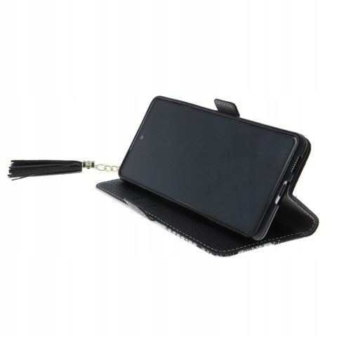 Etui zamykane z klapką Charms czarny do Xiaomi 13