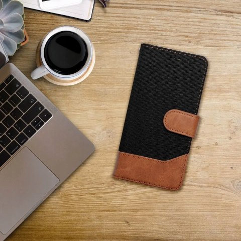 Kabura JEANS Book do XIAOMI Redmi Note 14 5G czarny