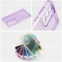 Plecki Matrix Clear do Xiaomi Redmi Note 14 Pro 5G fioletowy
