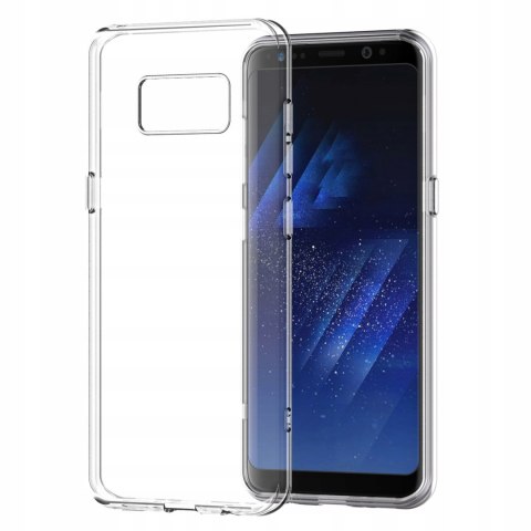 ETUI SAMSUNG GALAXY S8 PLECKI BEZBARWNE 1mm