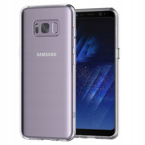 ETUI SAMSUNG GALAXY S8 PLECKI BEZBARWNE 1mm
