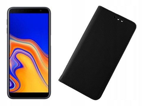 Etui z klapką Smart Case do Samsung Galaxy J4+ czarny